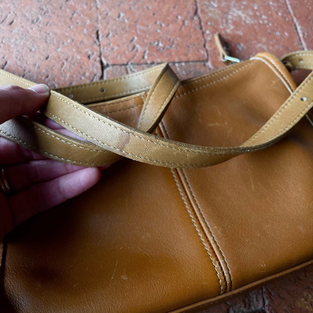 Coach small brown leather purse - Picture 5 of 7